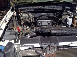 2007 FORD F-150, WHITE, LARIAT MODEL, 5.4L, AT,  4WD,  CREW CAB. F26333